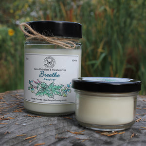 soy wax candles two sizes