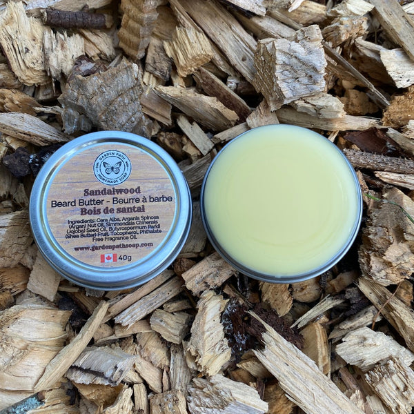 Sandalwood Beard Butter - Garden Path Homemade Soap