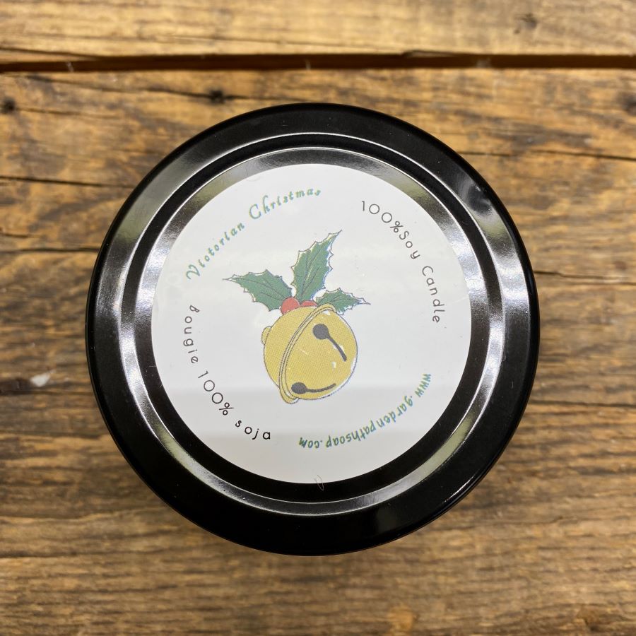 Victorian Christmas Soy Candle (small) - Garden Path Homemade Soap