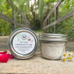 Facial Scrub | Gentle Exfoliant | 100% Natural Ingredients - Garden Path Homemade Soap