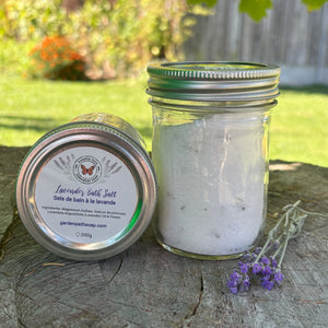 Lavender Bath Salt | 100% Natural Essential Oil & Ingredients - Garden Path Homemade Soap