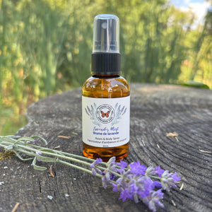 Lavender Mist | 100% Natural Essential Oil | Body & Room Spray - Garden Path Homemade Soap