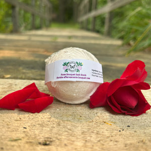 Rose Bouquet Bath Bomb | Fragrance - Garden Path Homemade Soap