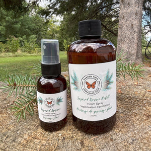 Sugared Spruce | Fragrance Oil |Room Spray and refill bottle - Garden Path Homemade Soap