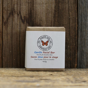 Facial Bar Soap - Gentle | Dry, Sensitive Skin | 100% Natural Ingredients - Garden Path Homemade Soap