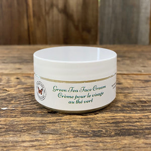 Green Tea Face Cream | 100% Natural Ingredients - Garden Path Homemade Soap