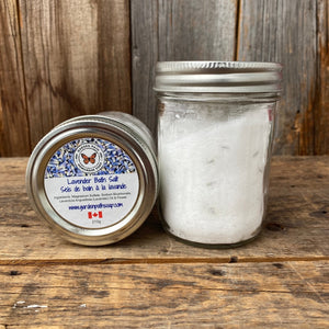 Lavender Bath Salt | 100% Natural Essential Oil & Ingredients - Garden Path Homemade Soap