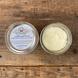 Lavender Body Butter | 100% Natural Essential Oil Intense Moisturizer - Garden Path Homemade Soap